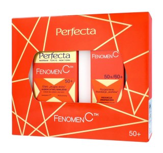 PERFECTA Zestaw prezentowy Fenomen C 50+ (Krem do twarzy 50 ml + Krem pod oczy i na powieki 15 ml)