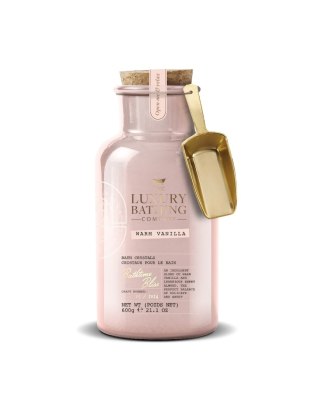 THE LUXURY BATHING COMPANY Bathtime Bliss Kryształki do kąpieli Warm Vanilla 600 g