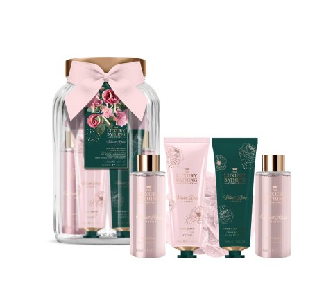 THE LUXURY BATHING COMPANY Zestaw prezentowy Velvet Rose & Peony - Pur Indulgence 1op. THE LUXURY BATHING COMPANY Zestaw prezentowy Velvet Rose & Peony - Pur Indulgence 1op.