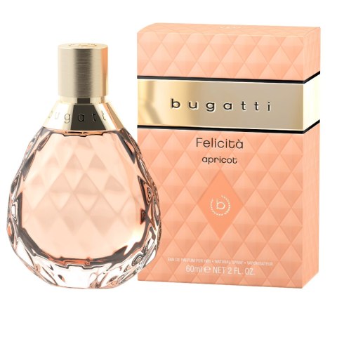 BUGATTI Felicita Apricot Woda perfumowana dla kobiet 60 ml BUGATTI Felicita Apricot Woda perfumowana dla kobiet 60 ml
