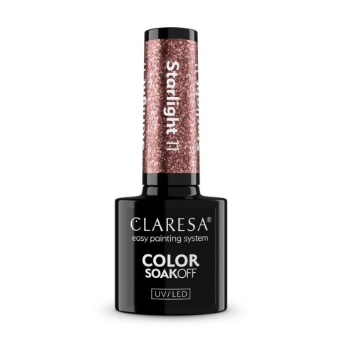 CLARESA Lakier hybrydowy Starlight - 11 5g CLARESA Lakier hybrydowy Starlight - 11 5g