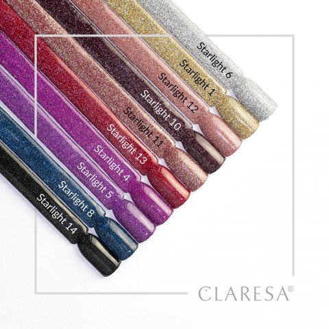 CLARESA Lakier hybrydowy Starlight - 13 5g CLARESA Lakier hybrydowy Starlight - 13 5g