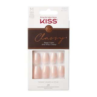 KISS Sztuczne Paznokcie Classy Nails - Cozy Meets Cute (rozmiar M) 1op.(28szt)