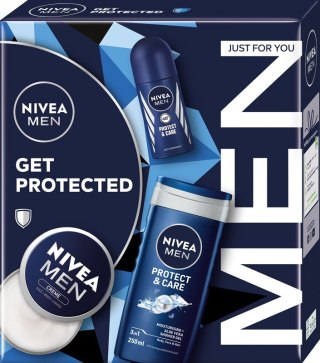 NIVEA Men Get Protected Zestaw prezentowy (01798)