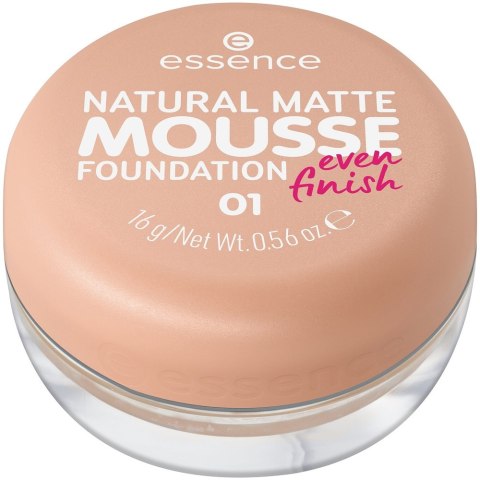 Natural Matte Mousse Foundation podkład do twarzy w musie 01 16g