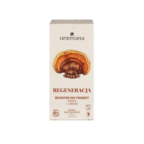ORIENTANA Booster do twarzy REGENERACJA na noc - Reishi + Lakesis 30 ml ORIENTANA Booster do twarzy REGENERACJA na noc - Reishi + Lakesis 30 ml