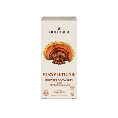 ORIENTANA Booster do twarzy ROZŚWIETLENIE na dzień - Reishi + Herbaglow 30 ml ORIENTANA Booster do twarzy ROZŚWIETLENIE na dzień - Reishi + Herbaglow 30 ml