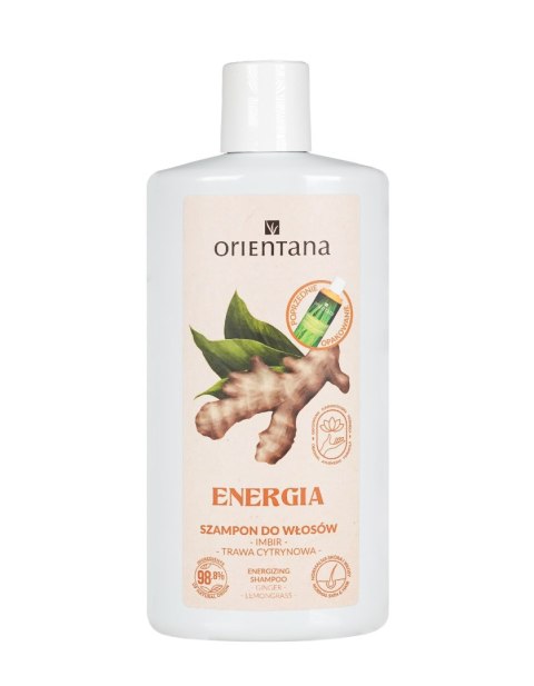 ORIENTANA Szampon do włosów ENERGIA - Imbir i Trawa Cytrynowa 210ml ORIENTANA Szampon do włosów ENERGIA - Imbir i Trawa Cytrynowa 210ml