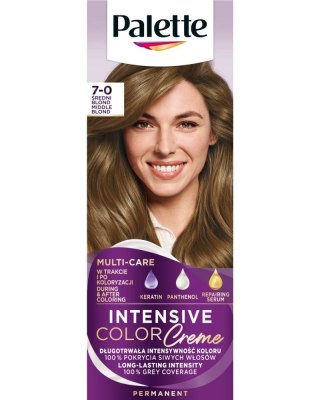 PALETTE farba 7-0 średni blond 9614