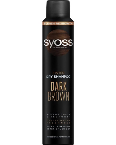 SYOSS szampon Dark Brown 200ml suchy 8477 SYOSS szampon Dark Brown 200ml suchy 8477