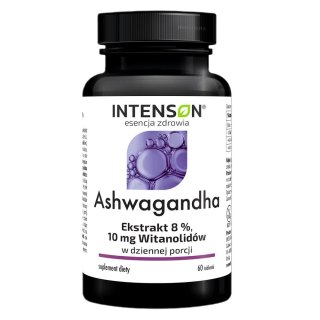 Ashwagandha 10mg witanolidów suplement diety 60 tabletek