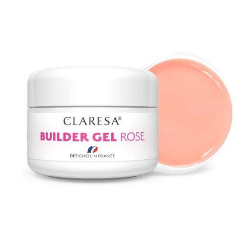 CLARESA Żel budujący do paznokci Builder - Rose 15g CLARESA Żel budujący do paznokci Builder - Rose 15g