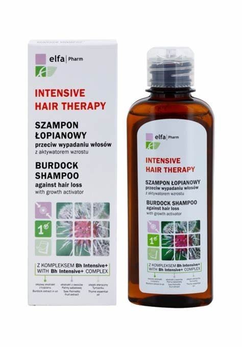 ELFA PHARM Intensive Hair Therapy Szampon łopianowy przeciw wypadaniu włosów 200 ml