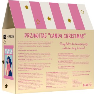 HISKIN Candy Christmas Zestaw prezentowy do pielęgnacji ust (peeling+balsam+błyszczyk)