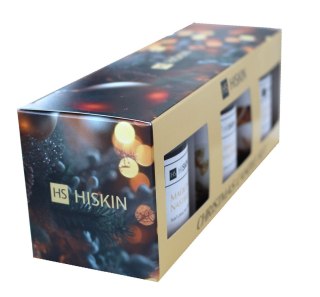 HISKIN Christmas Candle Set Zestaw Świec sojowych 1op.-3 sztuki