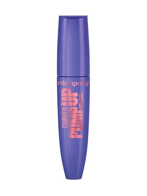 MISS SPORTY Maskara do rzęs Pump up Curved Volume - 001 black 12 ml MISS SPORTY Maskara do rzęs Pump up Curved Volume - 001 black 12 ml