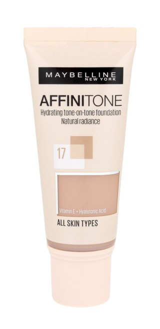 Maybelline Affinitone Podkład nr 17 Rose Beige - tuba 30ml