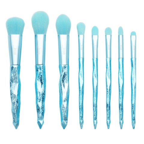 Moreno Glacier Blue Brush Set zestaw pędzli do makijażu T269 8szt.