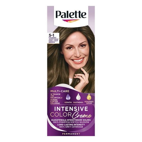 PALETTE farba 5-1 chłodny jasny brąz 4174