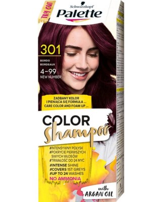 PALETTE szampon 4-99 bordo 0597