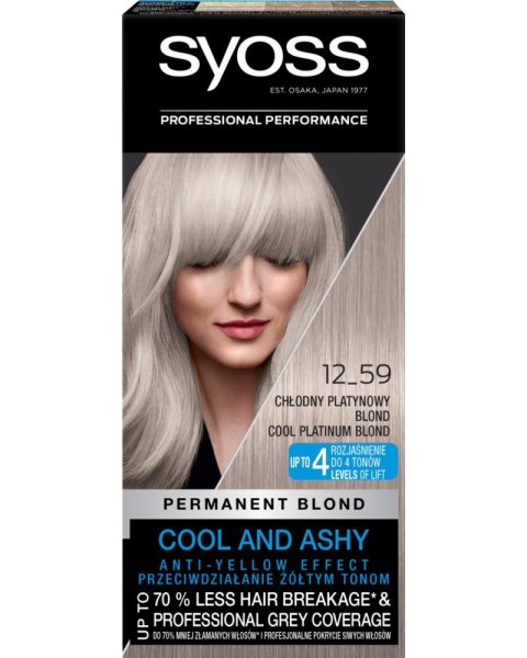 SYOSS farba 12-59 ch plat blond 0521 SYOSS farba 12-59 ch plat blond 0521