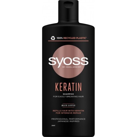 SYOSS szampon Keratin 440ml Top 7050 SYOSS szampon Keratin 440ml Top 7050