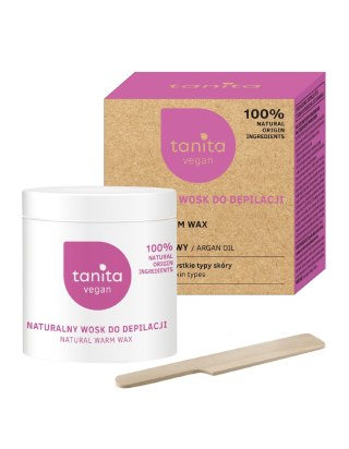 TANITA Vegan Naturalny Wosk do depilacji z olejkiem arganowym 250ml