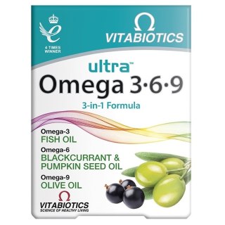 Ultra Omega 3·6·9 suplement diety 60 kapsułek