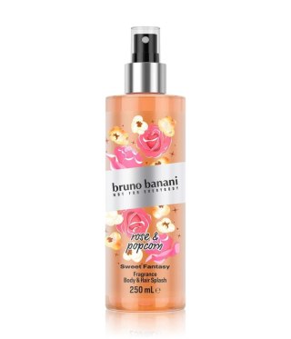 BRUNO BANANI Body Mist Candy Fantasy Mgiełka do ciała Popcorn & Rose 250 ml