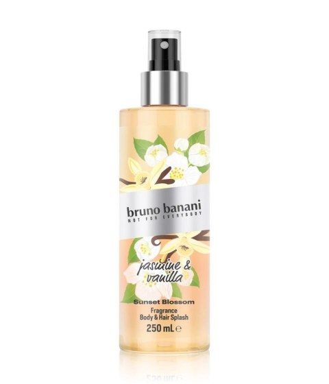 BRUNO BANANI Body Mist Sunset Bloom Mgiełka do ciała Jasmine & Vanilla 250 ml