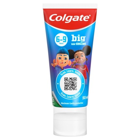 COLGATE Big Kids Smile Pasta do zębów dla dzieci 6-9 lat 50 ml