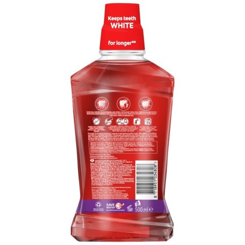 COLGATE Max White Płyn do płukania jamy ustnej Whiter Teeth 500ml