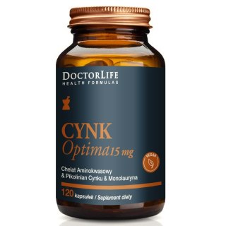 Cynk Optima 15mg suplement diety 120 kapsułek