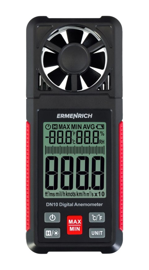 Ermenrich Wiatromierz cyfrowy Ermenrich Seek DN10 Ermenrich Wiatromierz cyfrowy Ermenrich Seek DN10