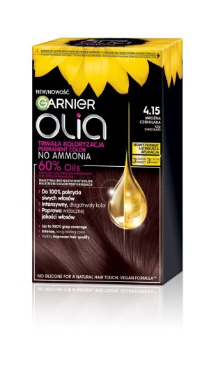 GARNIER Olia Farba do włosów nr 4.15 Iced Chocolate - Mroźna czekolada