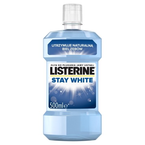 JOHN LISTERINE PŁYN STAY WHITE 500ML