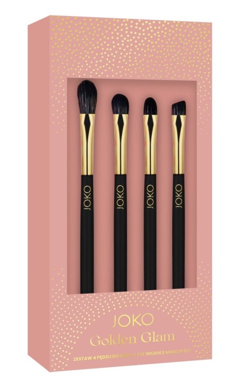JOKO Midnight Glam Zestaw pędzli do makijażu oka 1 op. - 4 szt. JOKO Midnight Glam Zestaw pędzli do makijażu oka 1 op. - 4 szt.