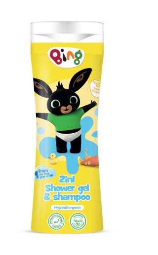 KIDS Bing Żel pod prysznic 2w1 banan 300 ml