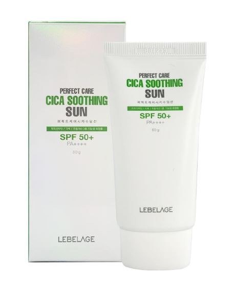 LEBELAGE Krem do twarzy SPF 50+ Cica Soothing Sun 50g LEBELAGE Krem do twarzy SPF 50+ Cica Soothing Sun 50g