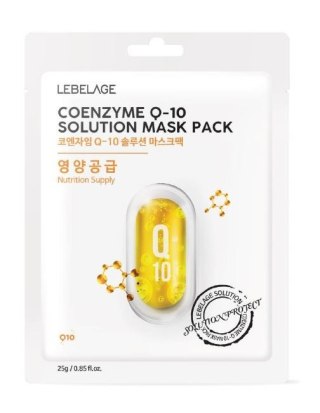 LEBELAGE Maseczka w płachcie Coenzyme Q10 25g