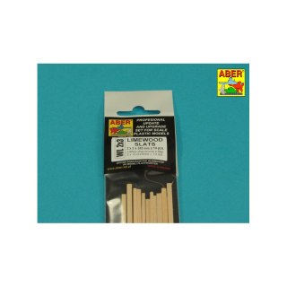 Aber WL 2X3 Listwy drewniane z lipy 2x3x245mm x 14szt