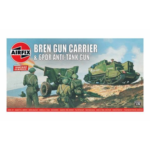 Airfix 01309V Bren Gun Carrier & 6pdr Anti-Tank Gun - 1/76