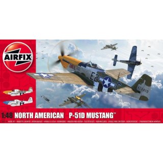 Airfix 05138 North American P51D Mustang (Filletless Tails) -1/48