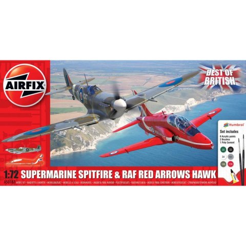 Airfix 50187 Gift Set - Best of British Spitfire and Hawk - 1/72