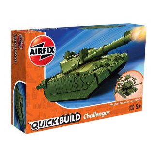 Airfix 6022 Quickbuild Challenger Tank Green