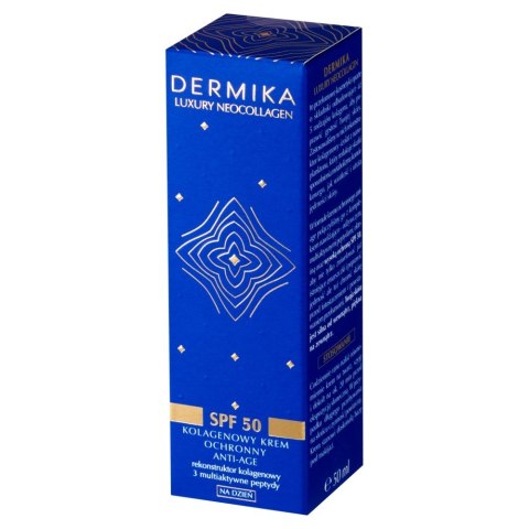 DERMIKA Luxury Neocollagen Krem ochronny SPF 50