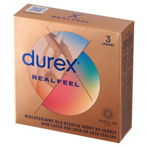 DUREX Prezerwatywy Real Feel 1op.-12szt DUREX Prezerwatywy Real Feel 1op.-12szt
