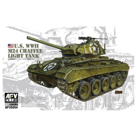 AFV Club AF35054 WWII M24 Chaffee Light Tank