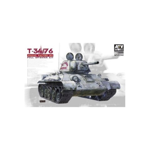 AFV Club AF35144 T-34/76 1942/43 Factory 183 Full Interior Kit AFV Club AF35144 T-34/76 1942/43 Factory 183 Full Interior Kit