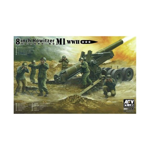 AFV Club AF35321 8 Inch Howitzer M1 WW2